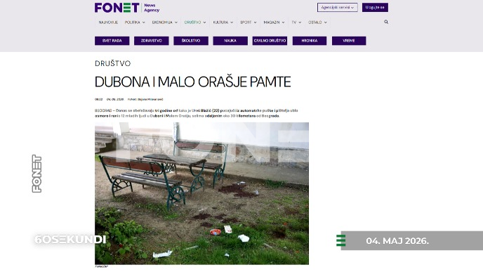 Vesti u 60 sekundi